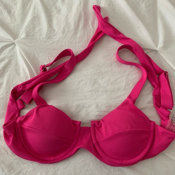 pink shein bikini top - Picture 2 of 3